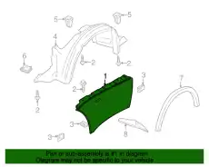 Крыло BMW 41358398694