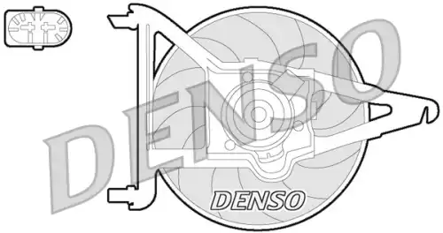 Вентилятор радиатора DER21021 DENSO