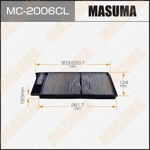 Салонный фильтр MASUMA MC-2006CL