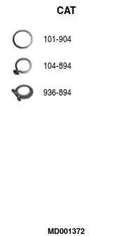 Катализатор MD001372 FA1