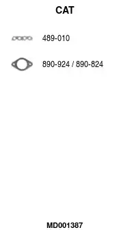 Катализатор MD001387 FA1