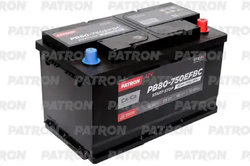 Аккумулятор PATRON PB80-750EFBC