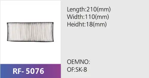 Салонный фильтр RF RF-5076