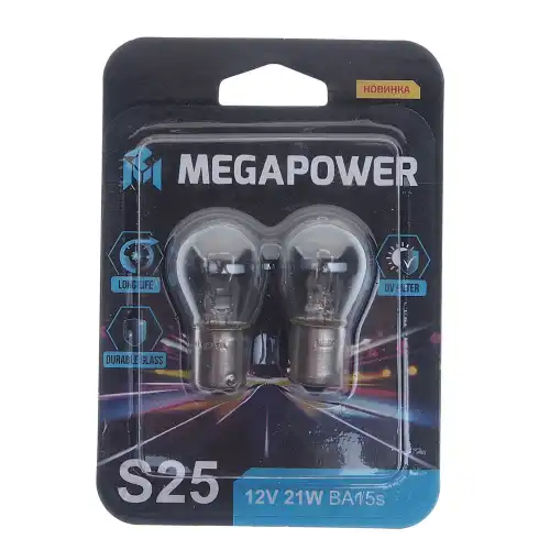 Автолампа MEGAPOWER 37033055