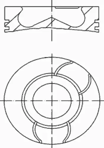 поршень Citr 59 818 28 0 PERFECT CIRCLE