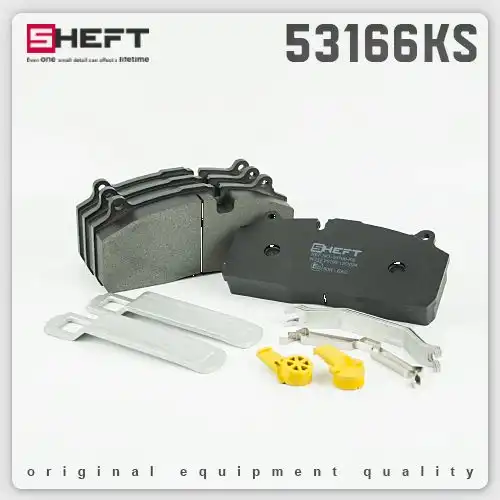 Тормозные колодки дисковые SHEFT 53166-KS