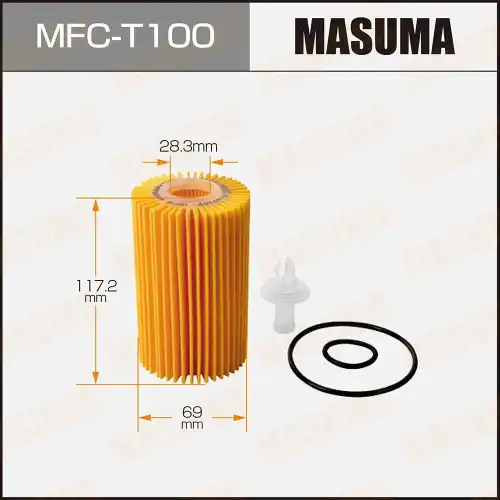 Фильтр масляный MASUMA MFC-T100
