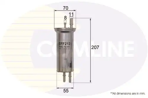 Топливный фильтр COMLINE EFF213