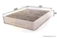 Салонный фильтр COMLINE EKF323A