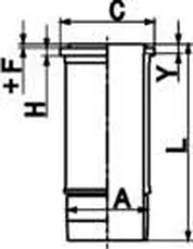 гильза Volv 93 249 963 KS