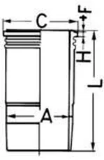 гильза MB 94 331 961 KS