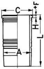 гильза MAN 94 396 960 KS
