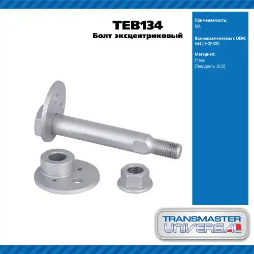 Болт эксцентриковый комплект 92128 TEB134 TRANSMASTER