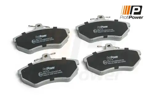 Тормозные колодки дисковые PROFIPOWER 1B1216