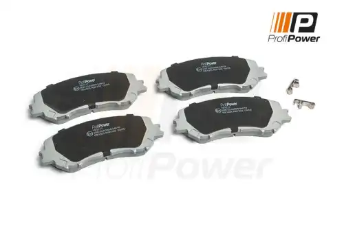 Тормозные колодки дисковые PROFIPOWER 1B1217
