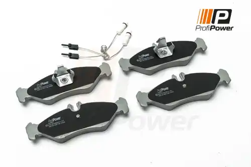 Тормозные колодки дисковые PROFIPOWER 1B2067