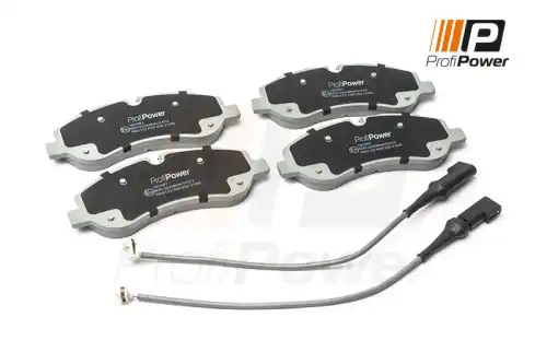 Тормозные колодки дисковые PROFIPOWER 1B1087