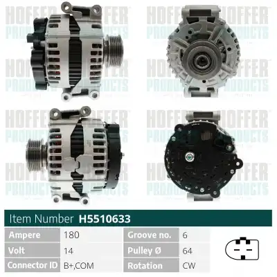 Генератор HOFFER H5510633