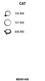 Катализатор MD001406 FA1