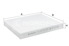 Салонный фильтр NORDFIL CN1297
