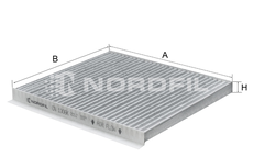 Салонный фильтр NORDFIL CN1306K