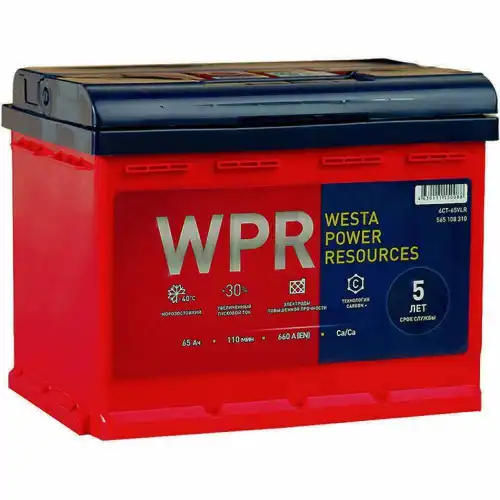 Аккумулятор WPR BATTERY 565108310