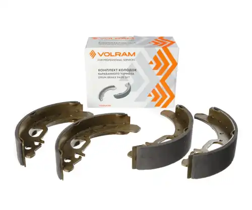 Тормозные колодки барабанные задняя ось VOLRAM VR26747