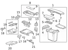 F-RECEPTACLE 13545615 GM