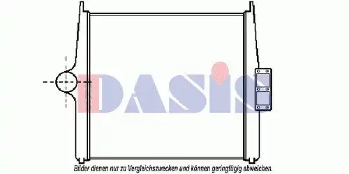 Интеркулер AKS DASIS 287000T