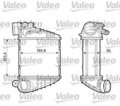 Интеркулер VALEO 817205