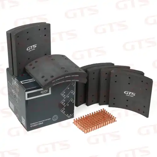 Накладки тормозные GTS G120211043