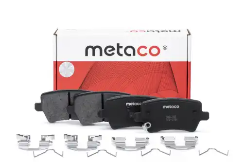 Тормозные колодки дисковые METACO 3010-395