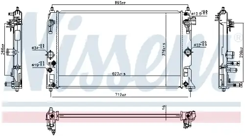 деталь 606858 NISSENS