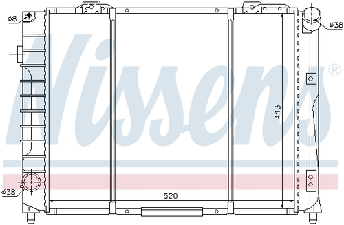 деталь 690732 NISSENS