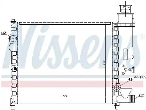 деталь 696440 NISSENS