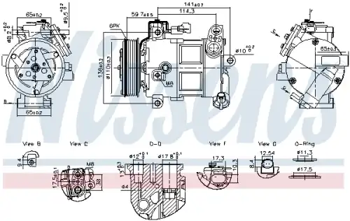 деталь 890596 NISSENS