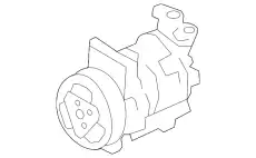 COMPRESSOR ASSY 73111VA022 SUBARU
