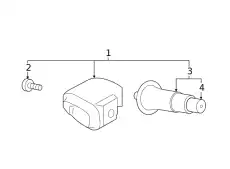 VALVE TPMS ASSY 28103FL013 SUBARU
