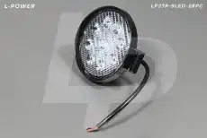 Фара рабочего света L-POWER LP27R-9LED-28PC