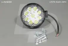 Фара рабочего света L-POWER LP27R-9LED-28PC
