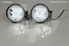 Фара рабочего света L-POWER LP27R-9LED-42HC