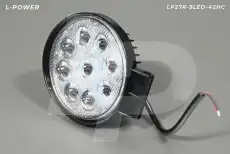 Фара рабочего света L-POWER LP27R-9LED-42HC