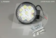 Фара рабочего света L-POWER LP27R-9LED-42PC