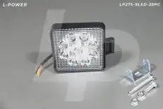 Фара рабочего света L-POWER LP27S-9LED-28PC