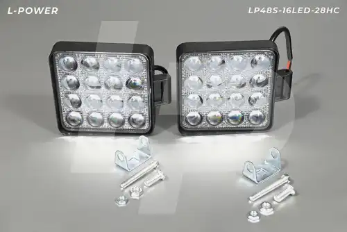 Фара рабочего света L-POWER LP48S-16LED-28HC