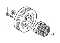 шкив коленвала Volv 3517766 VOLVO