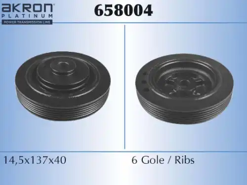шкив коленвала Ren 658004 MALO
