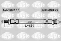 шланг тормозной перед. AR 6606022 SASIC