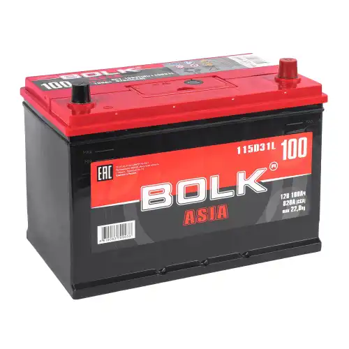 Аккумулятор BOLK BA 100-3-R