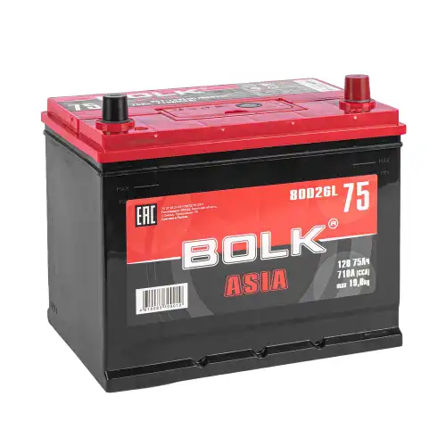 Аккумулятор BOLK BA 75-3-R